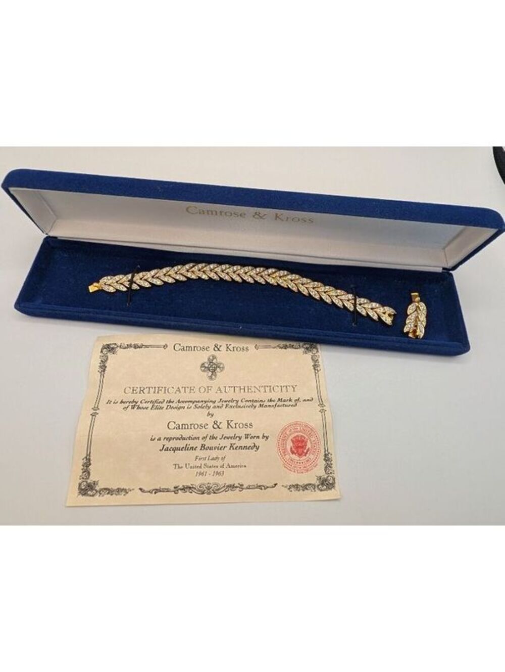 Vintage Camrose & Kross Bracelet from the Jacqueline Bouvier Kennedy Collection